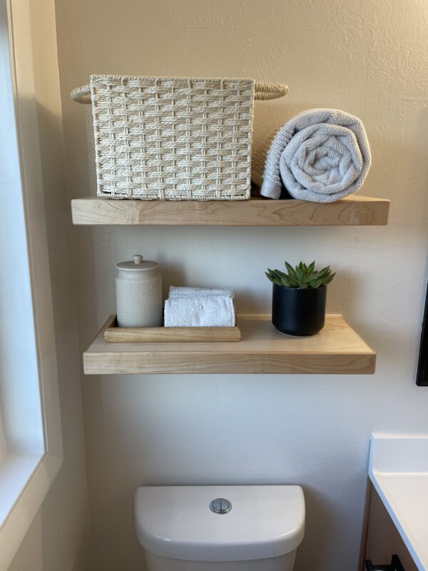 Bathroom Floating Shelves