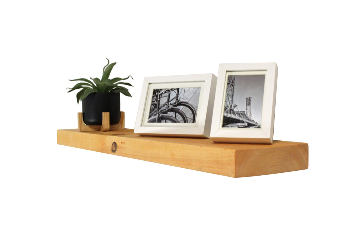 Floating Wood Shelf Kit