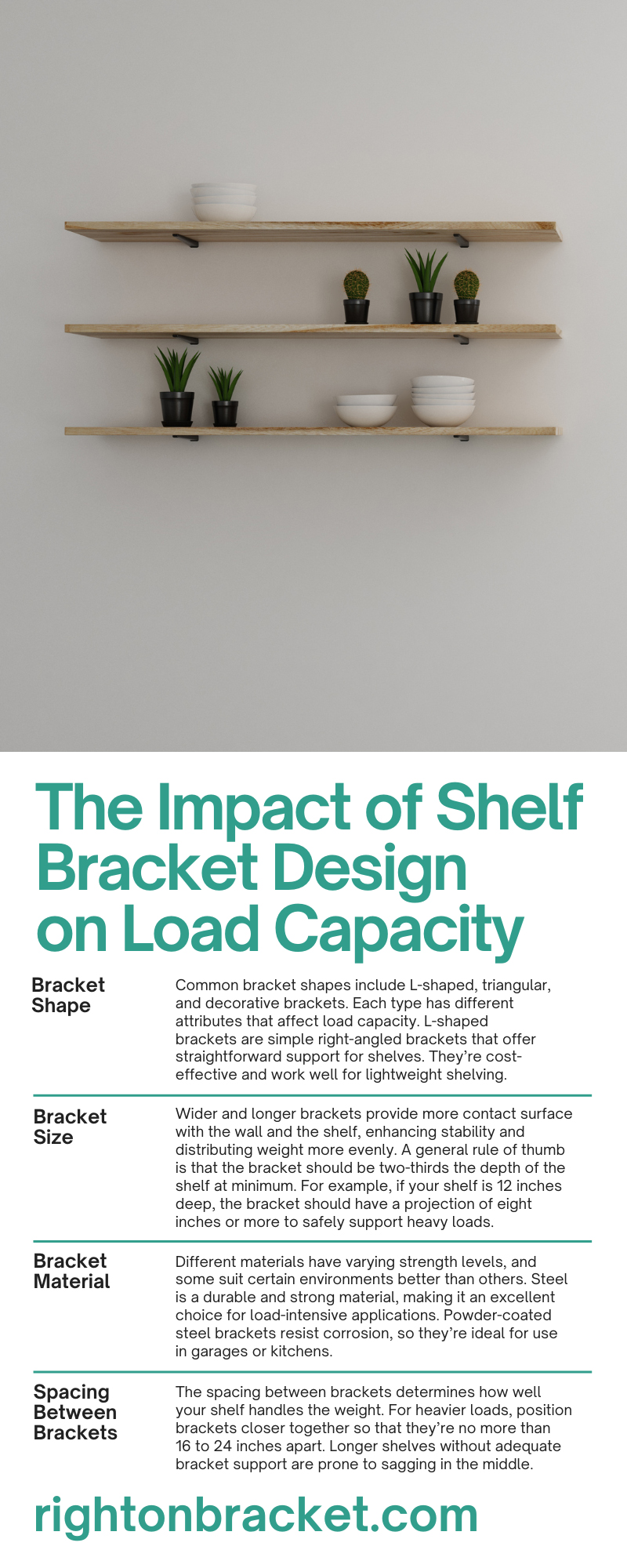 The Impact of Shelf Bracket Design on Load Capacity
